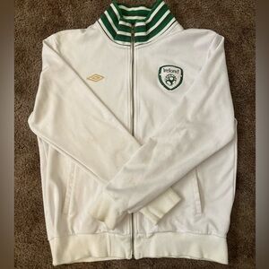 IRELAND SOCCER WARM-UP JACKET - MEN’S MEDIUM